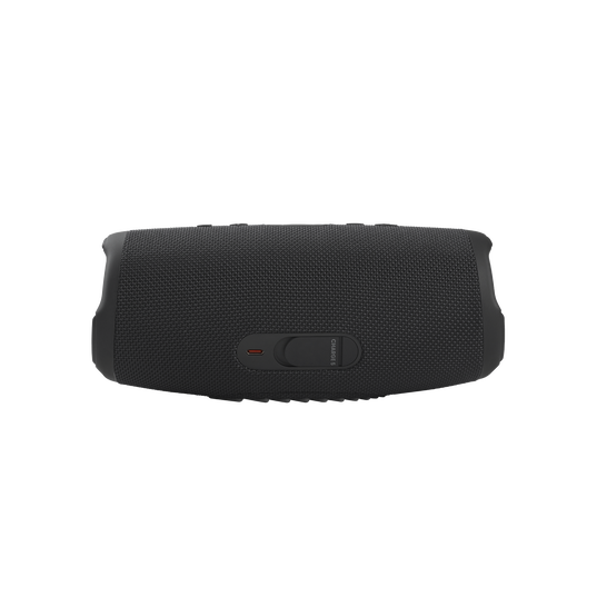 JBL Charge 5 - Black - Portable Waterproof Speaker with Powerbank - Back