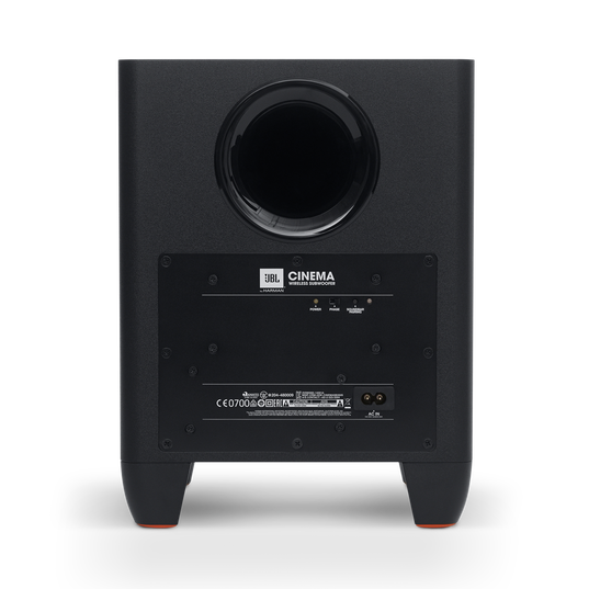 JBL Cinema SB250 - Black - Wireless Bluetooth Home Speaker System - Back