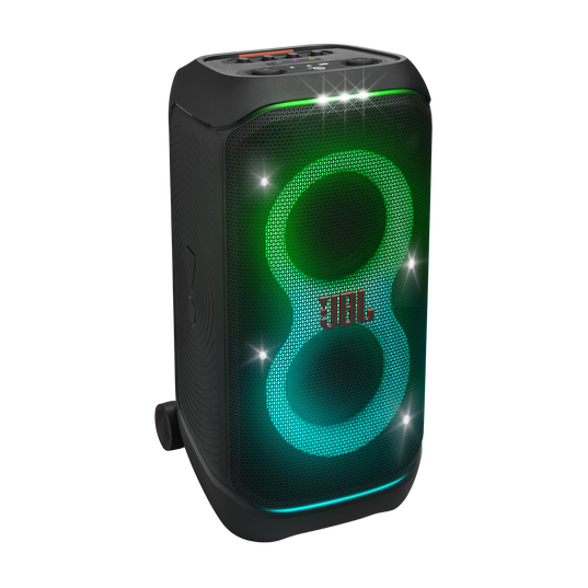JBL PartyBox Stage 320 - Black - Portable party speaker with wheels - Detailshot 6