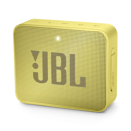 JBL Go 2 - Lemonade Yellow - Portable Bluetooth speaker - Hero