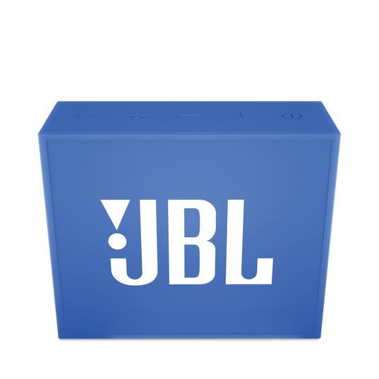 JBL Go - Blue - Full-featured, great-sounding, great-value portable speaker - Front