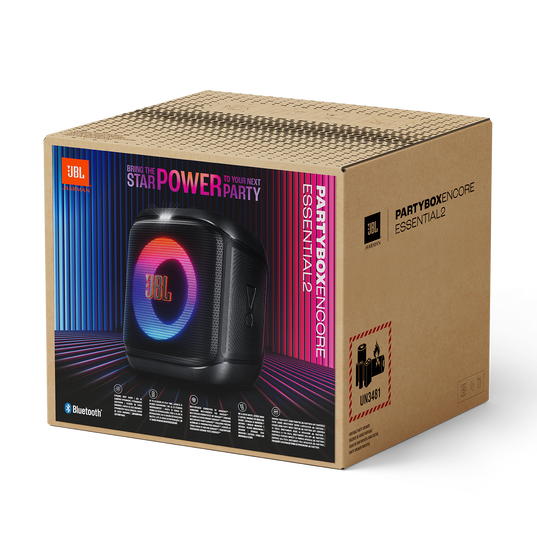 JBL PartyBox Encore Essential 2 - Black - Portable party speaker - Detailshot 9