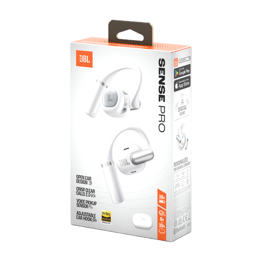 JBL Sense Pro - White - True wireless open-ear headphones - Detailshot 15