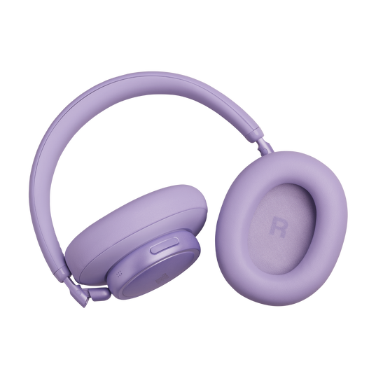 JBL Live 780NC - Purple - Wireless over-ear Noise Cancelling headphones - Detailshot 2