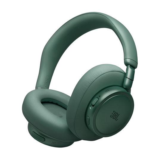 JBL Live 780NC - Green - Wireless over-ear Noise Cancelling headphones - Hero