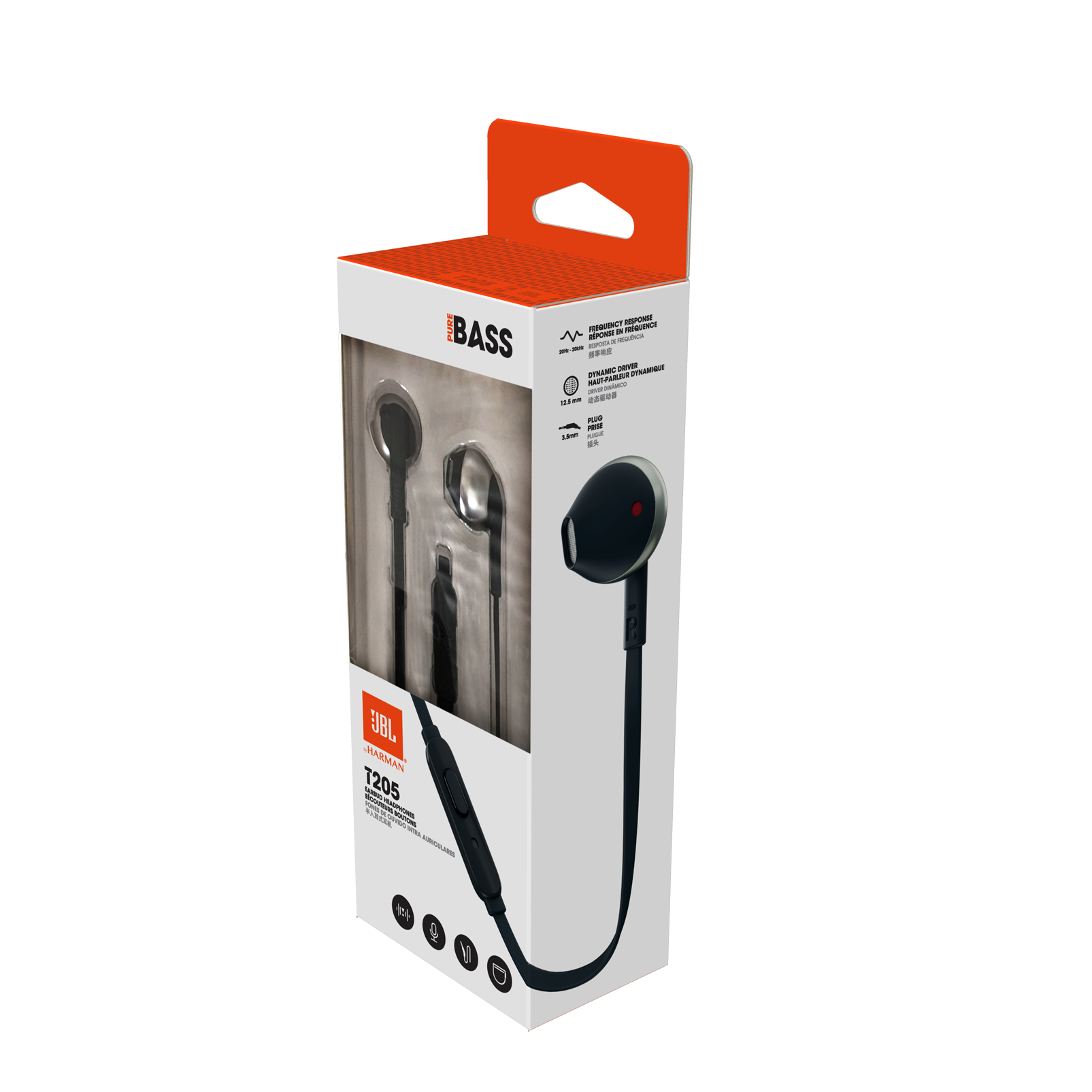 jbl t205 pure bass