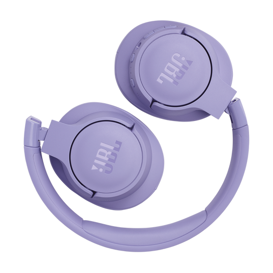 JBL Tune 770NC - Purple - Adaptive Noise Cancelling Wireless Over-Ear Headphones - Detailshot 4