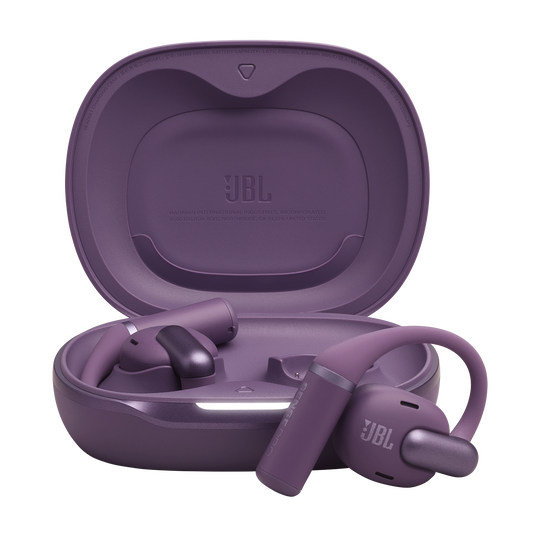 JBL Sense Pro - Purple - True wireless open-ear headphones - Hero