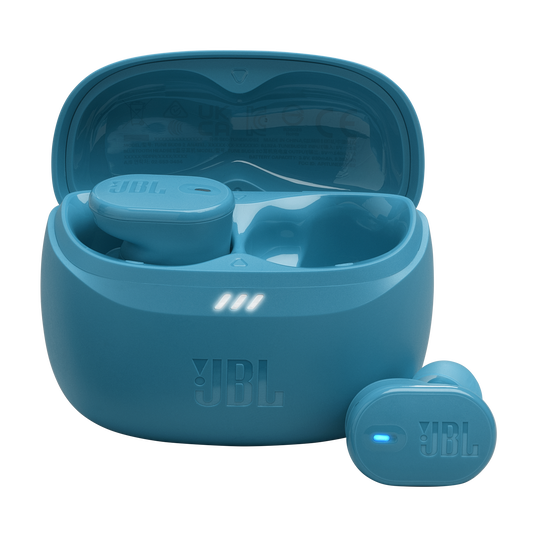 JBL Tune Buds 2 - Turquoise - True Wireless Noise Cancelling Earbuds - Hero