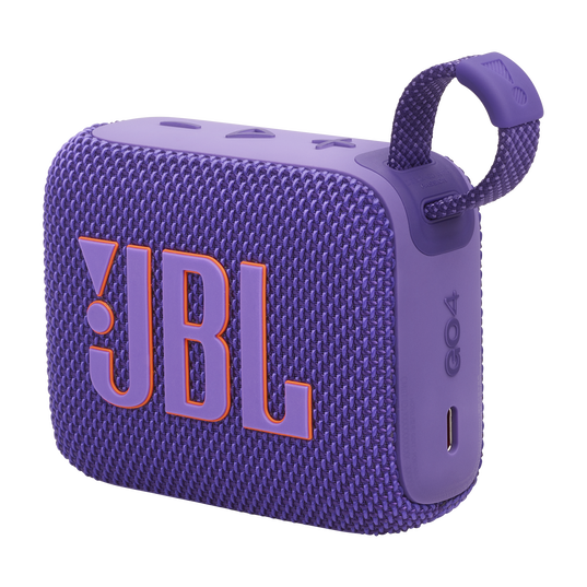 JBL Go 4 - Purple - Ultra-Portable Bluetooth Speaker - Detailshot 1
