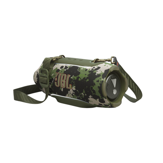 JBL Xtreme 5 - Squad - Portable waterproof speaker with massive legendary JBL sound, ambient edge lighting, and a convenient shoulder strap - Hero