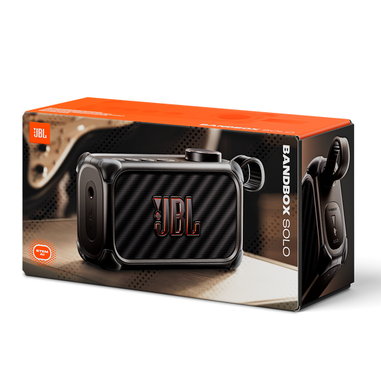 JBL BandBox Solo - Black - Compact AI-powered practice amp and speaker - Detailshot 2