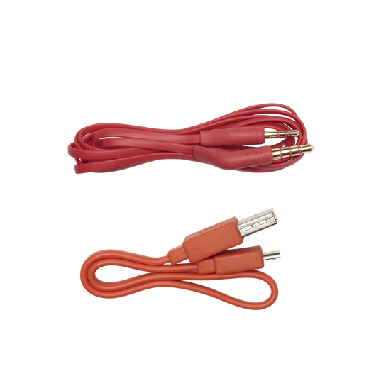 JBL Tune 750BTNC - Coral Orange - Wireless Over-Ear ANC Headphones - Detailshot 5