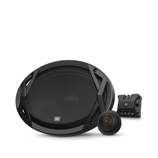 Club 9600c - Black - 6"x9" (152mm x 230mm) component speaker system - Hero