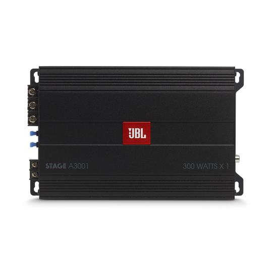 JBL Stage Amplifier A3001 - Black - Class D Car Audio Amplifier - Front