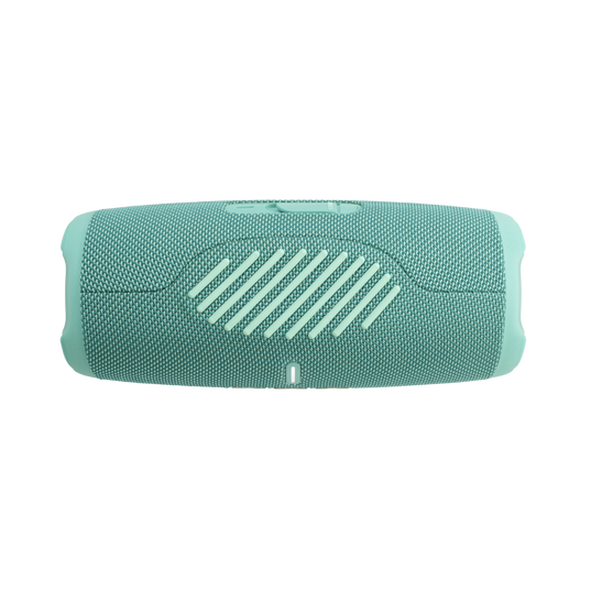 JBL Charge 5 - Teal - Portable Waterproof Speaker with Powerbank - Bottom