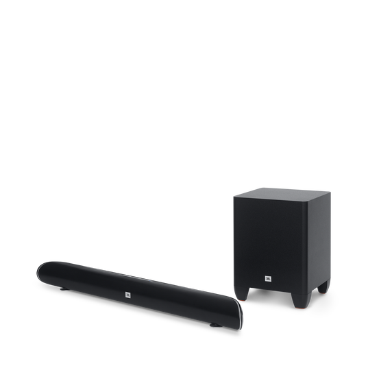 JBL Cinema SB250 - Black - Wireless Bluetooth Home Speaker System - Hero