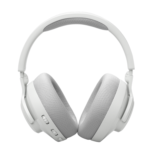 JBL Quantum 360 Wireless - White - Wireless over-ear gaming headset with surround sound and detachable mic - Back