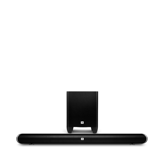 Cinema SB350 - Black - Home cinema 2.1 soundbar with wireless subwoofer - Hero