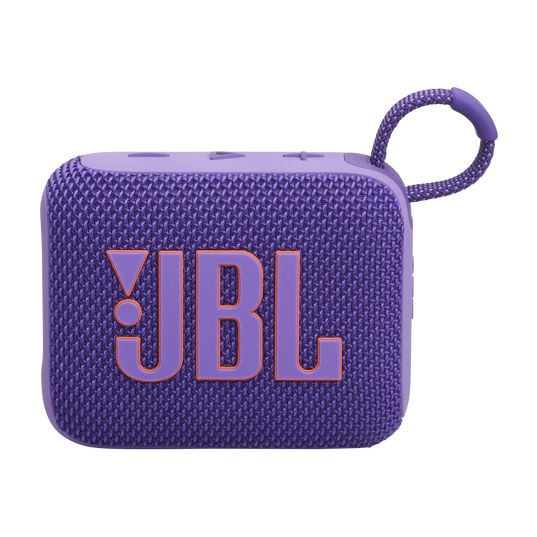 JBL Go 4 - Purple - Ultra-Portable Bluetooth Speaker - Front