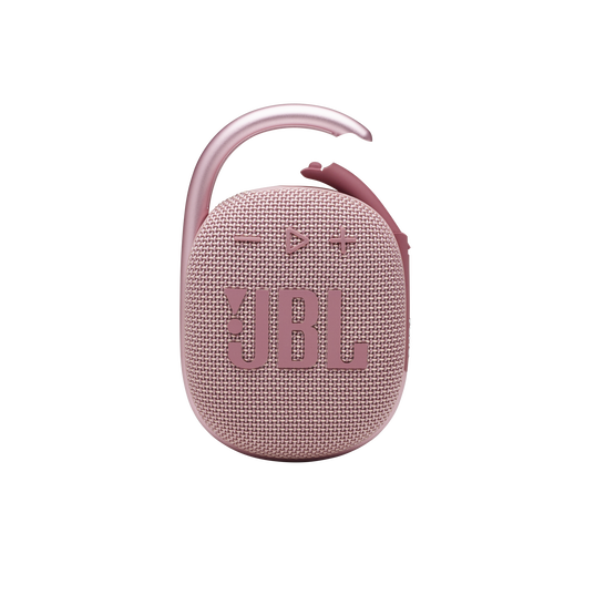 JBL Clip 4 - Pink - Ultra-portable Waterproof Speaker - Front