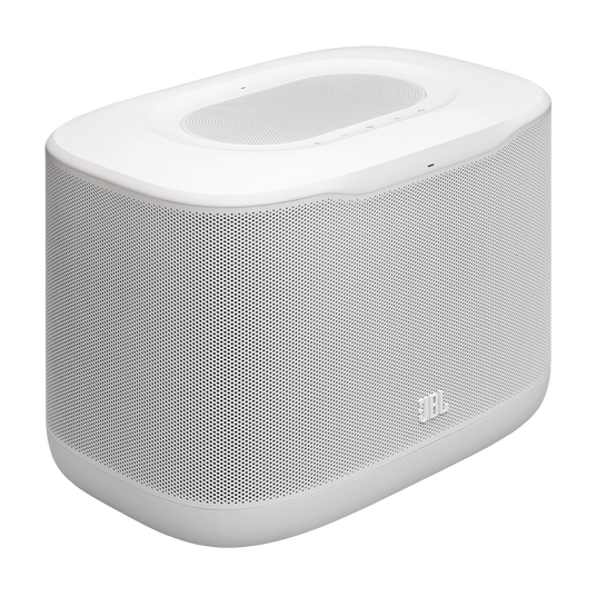 JBL Cove X1 - White - 3D Room-Filling Wi-Fi home speaker - Hero