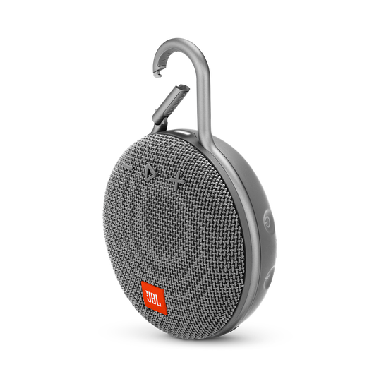 JBL Clip 3 - Stone Grey - Portable Bluetooth® speaker - Hero