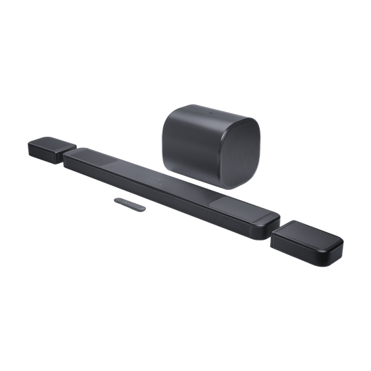 JBL Bar 1300MK2 - Black - 11.1.4 channel soundbar system with detachable surround speakers and Dolby Atmos® and DTS:X® - Hero
