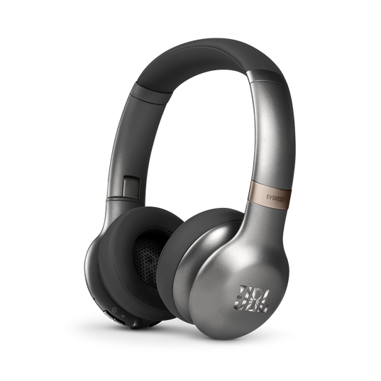 JBL EVEREST™ 310 - Gun Metal - Wireless On-ear headphones - Hero