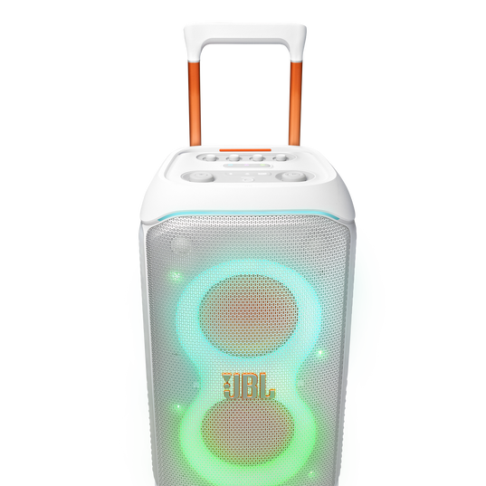 JBL PartyBox Stage 320 - White - Portable party speaker with wheels - Detailshot 5