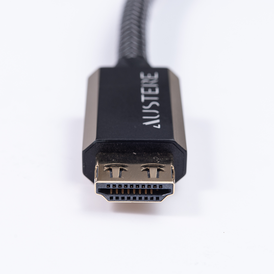 Austere VII Series 8K HDMI Cable 1.5m - Black - Austere VII series 8K HDMI 1.5m cable - Right