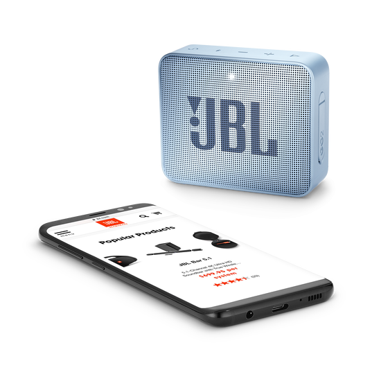 JBL Go 2 - Icecube Cyan - Portable Bluetooth speaker - Detailshot 3