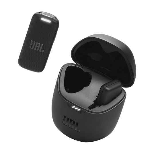 JBL Quantum Stream Wireless USB-C - Black - Wearable wireless streaming microphone - Front