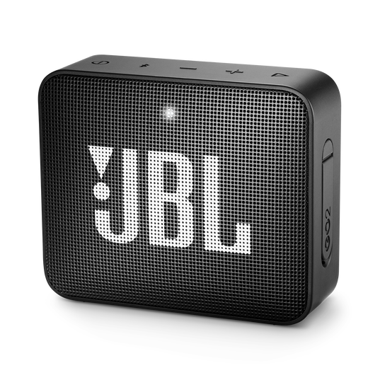 JBL Go 2 - Midnight Black - Portable Bluetooth speaker - Hero