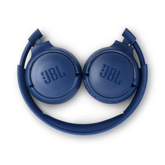 JBL Tune 500BT - Blue - Wireless on-ear headphones - Detailshot 2