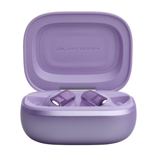 JBL Live Beam 4 - Purple - True wireless Noise Cancelling earbuds - Left