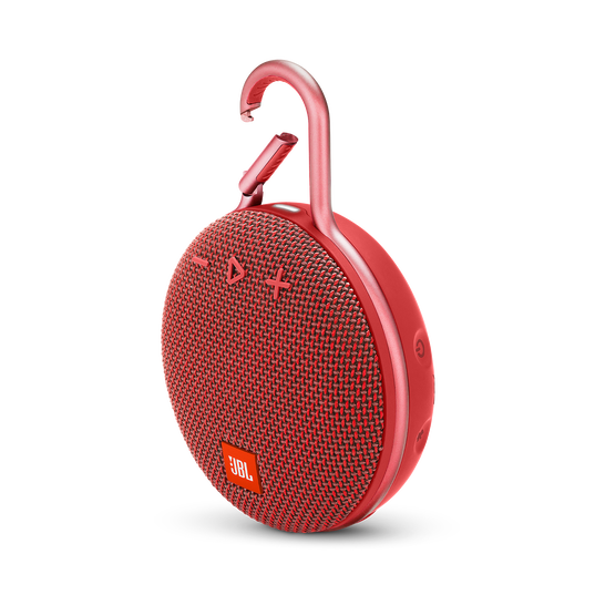 JBL Clip 3 - Fiesta Red - Portable Bluetooth® speaker - Hero