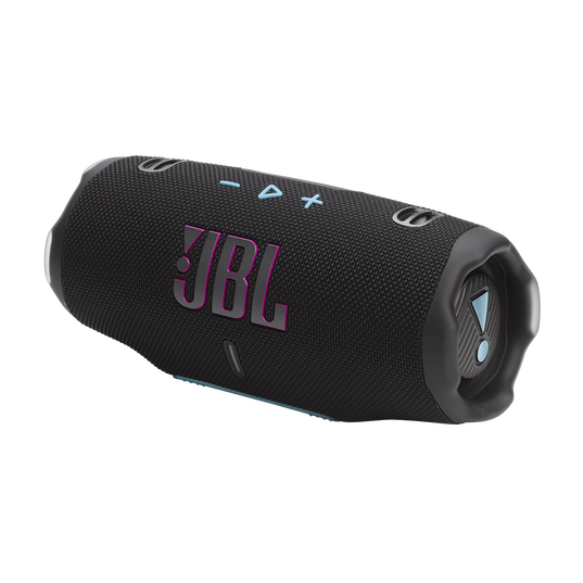 JBL Charge 6 - Black and Orange - Portable waterproof and drop-proof Bluetooth speaker - Detailshot 2
