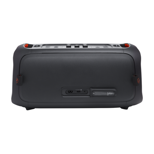 JBL PartyBox On-the-Go Essential - Black - Portable party speaker with built-in lights and wireless mic - Detailshot 5