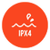 IPX4 splashproof protection