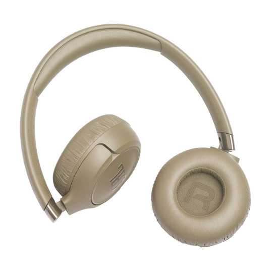 JBL Tune 680NC - Beige - Wireless on-ear Noise cancelling headphones - Detailshot 2