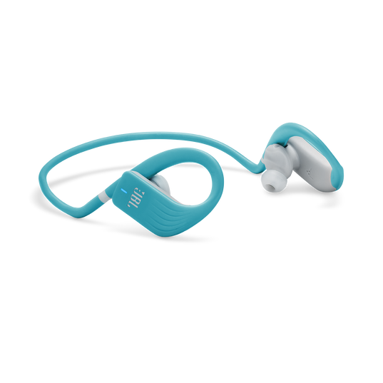 JBL Endurance JUMP - Teal - Waterproof Wireless Sport In-Ear Headphones - Detailshot 1