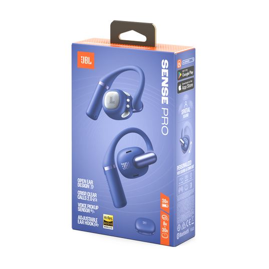 JBL Sense Pro - Blue - True wireless open-ear headphones - Detailshot 15