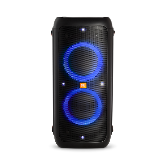 JBL PartyBox 300 - Black - Battery-powered portable Bluetooth party speaker with light effects - Detailshot 1