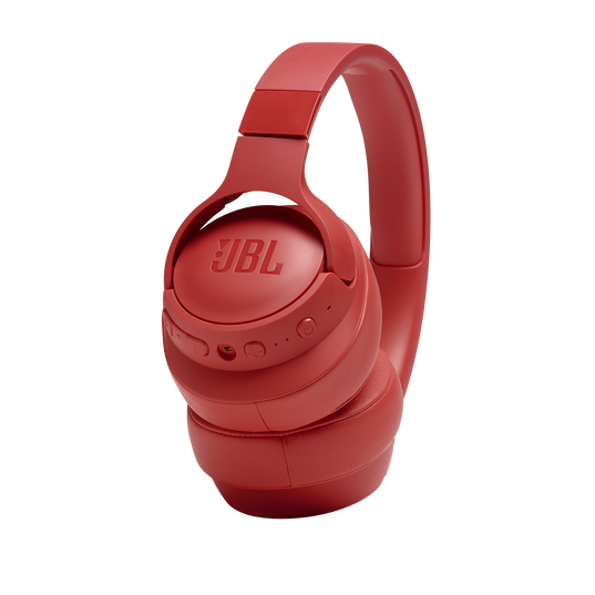 JBL Tune 750BTNC - Coral Orange - Wireless Over-Ear ANC Headphones - Detailshot 6