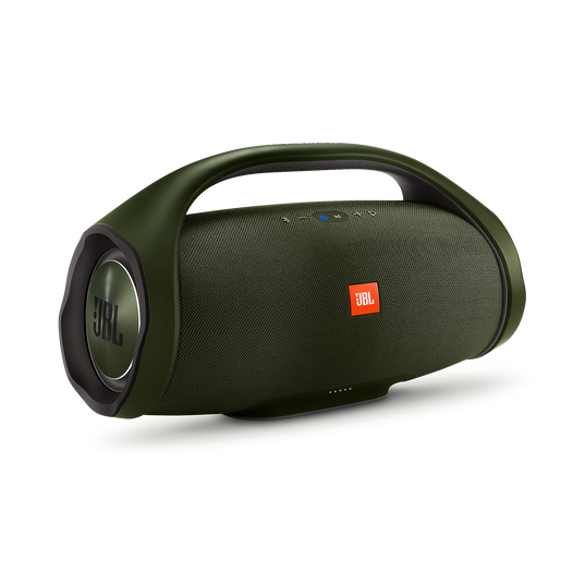 JBL Boombox - forest green - Portable Bluetooth Speaker - Hero