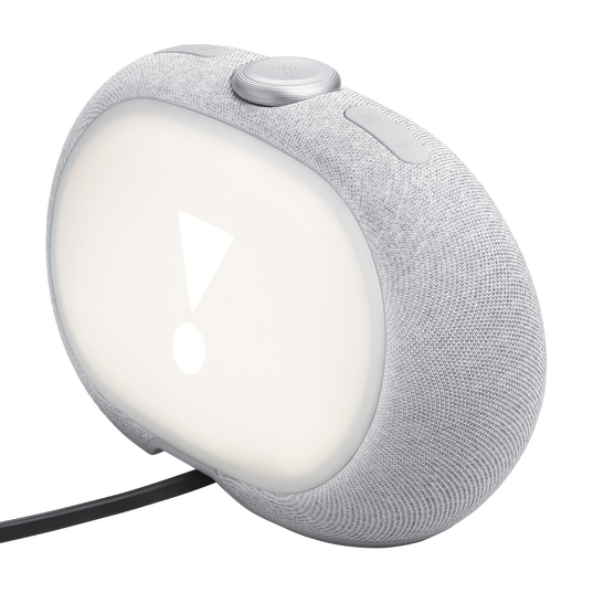 JBL Horizon 3 - Grey - Bluetooth&reg; clock radio speaker with DAB/DAB+/FM - Back