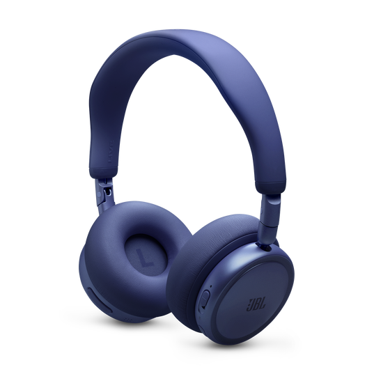 JBL Live 680NC - Blue - Wireless on-ear Noise Cancelling headphones - Bottom