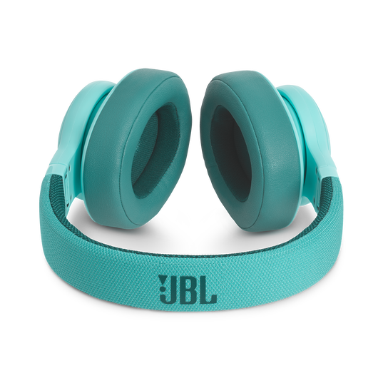 JBL E55BT - Teal - Wireless over-ear headphones - Detailshot 3