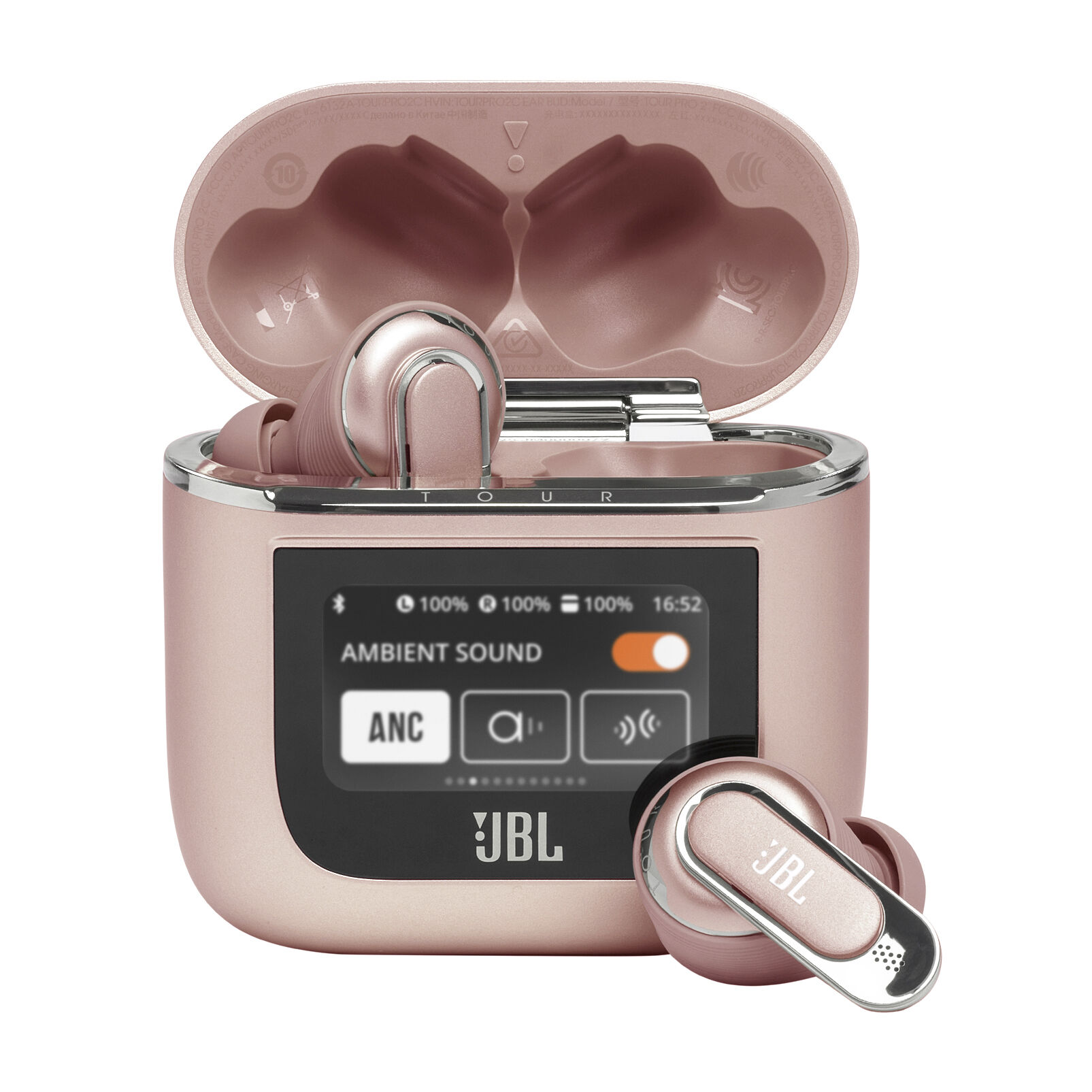 JBL Tour Pro 2 - Yurushi Iro - True wireless Noise Cancelling earbuds - Hero